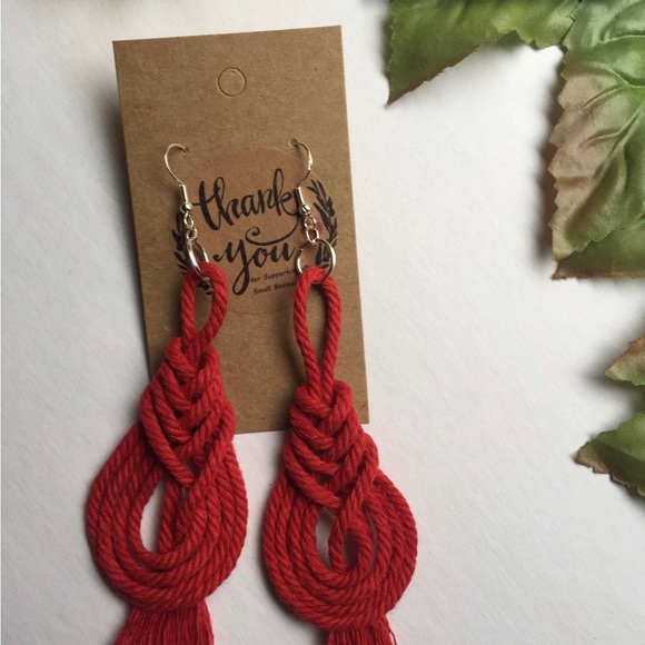 Pipas earrings 💙💛❤️💜💚 - Picture 7 of 7